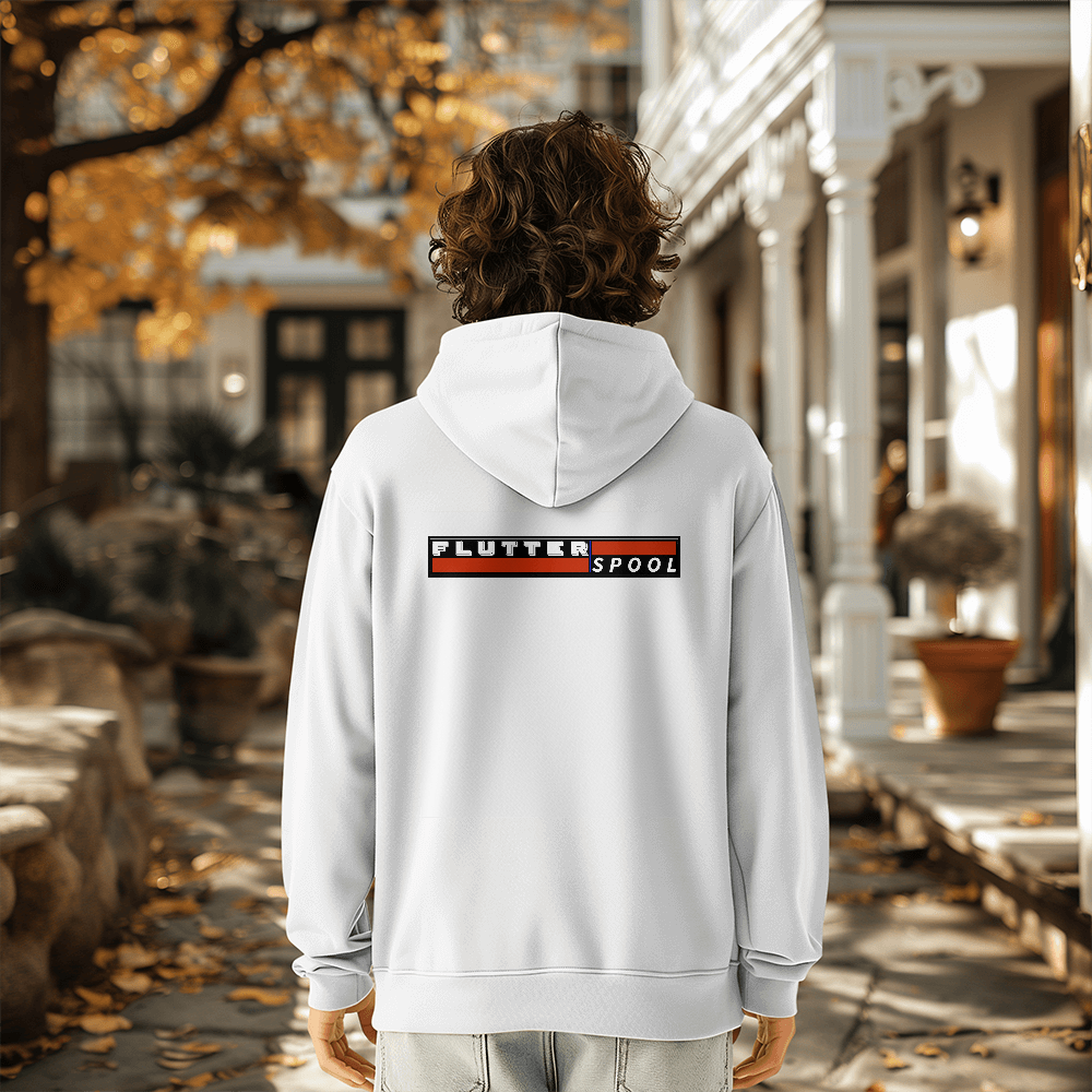 FlutterSpool Branded Hoodie