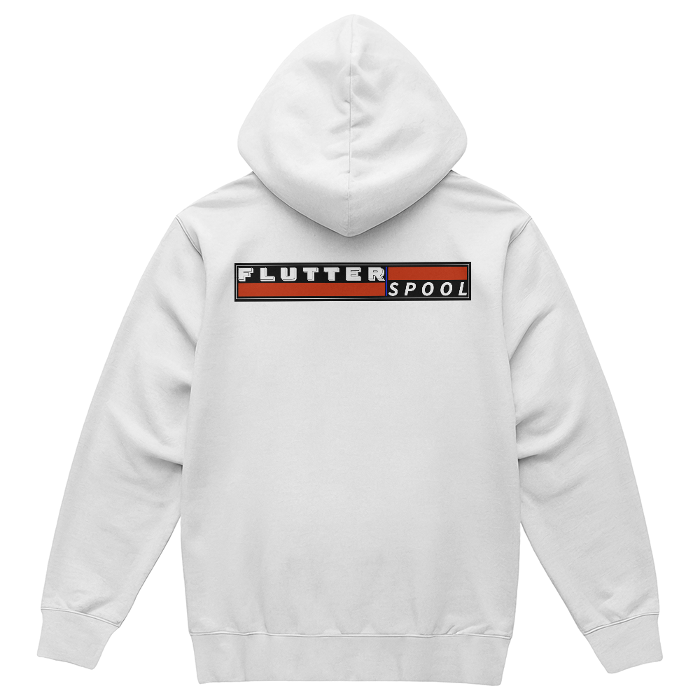 FlutterSpool Branded Hoodie