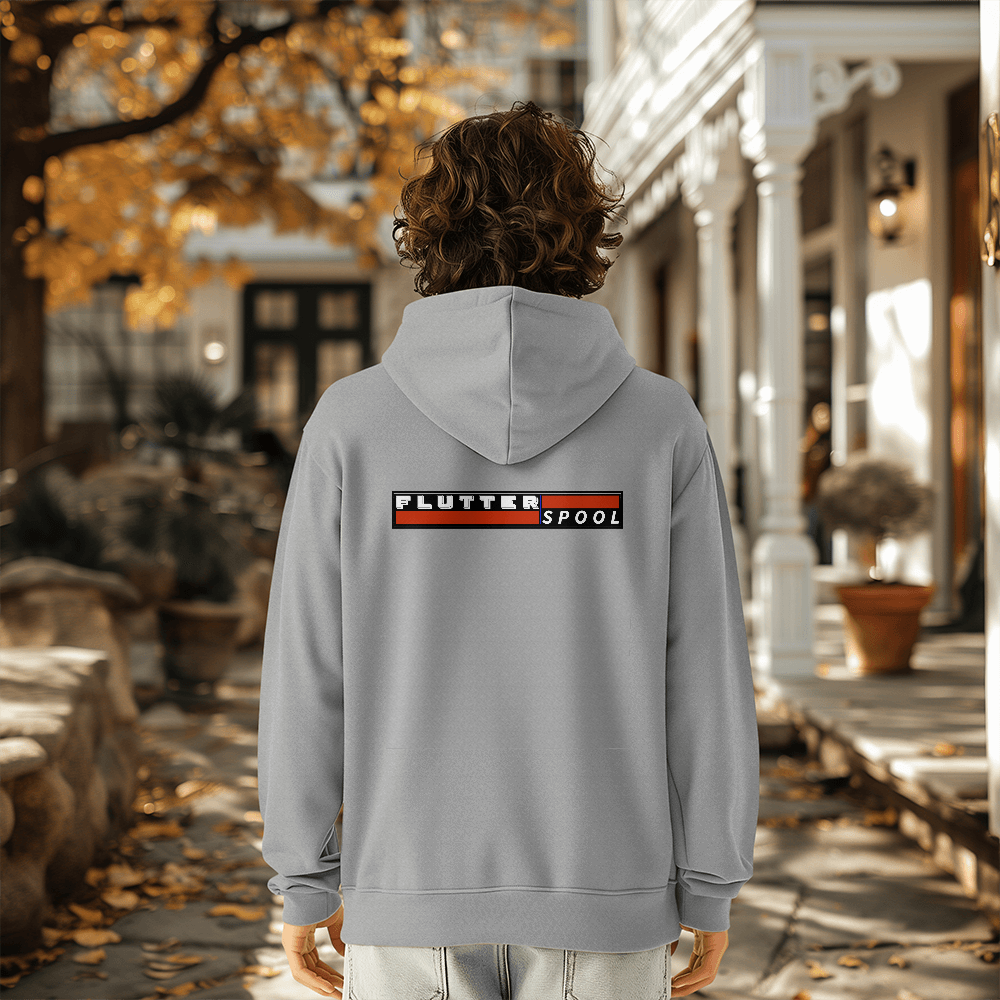 FlutterSpool Branded Hoodie