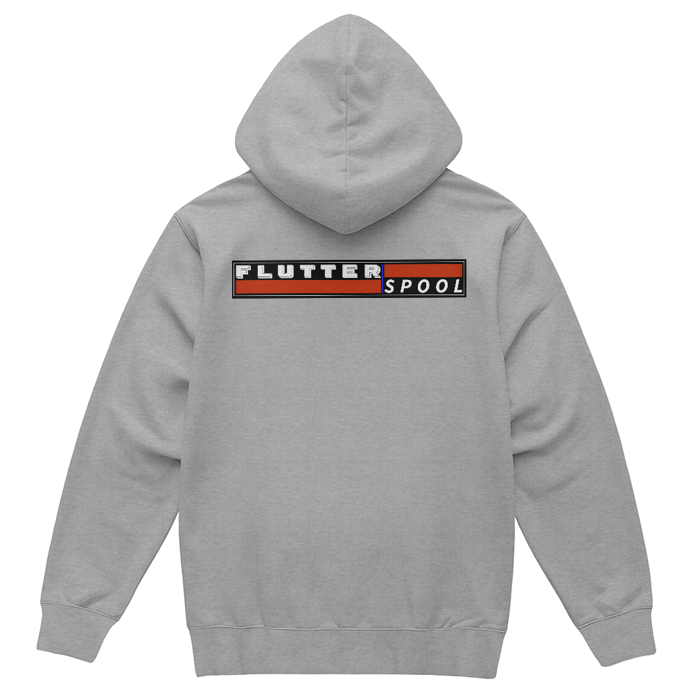FlutterSpool Branded Hoodie