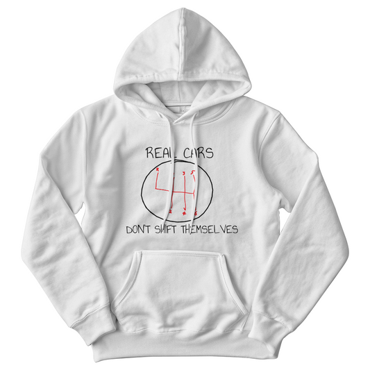 Valentines - Real cars don't shift themselves - Sweatshirt